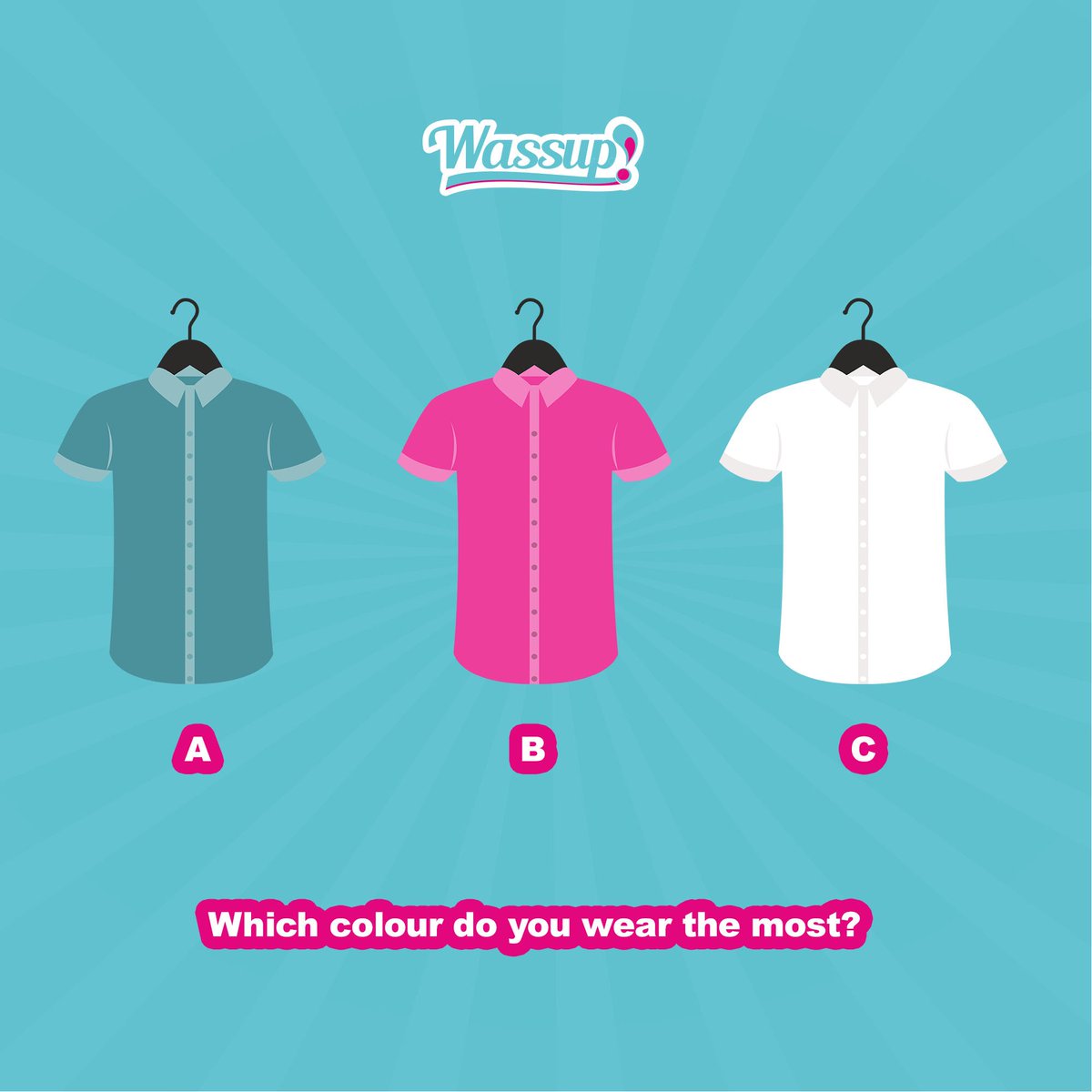 Yes, our #brand #colors &amp; we love 'em! #Comment below on the color you like and #wear most!
wassupondemand.com