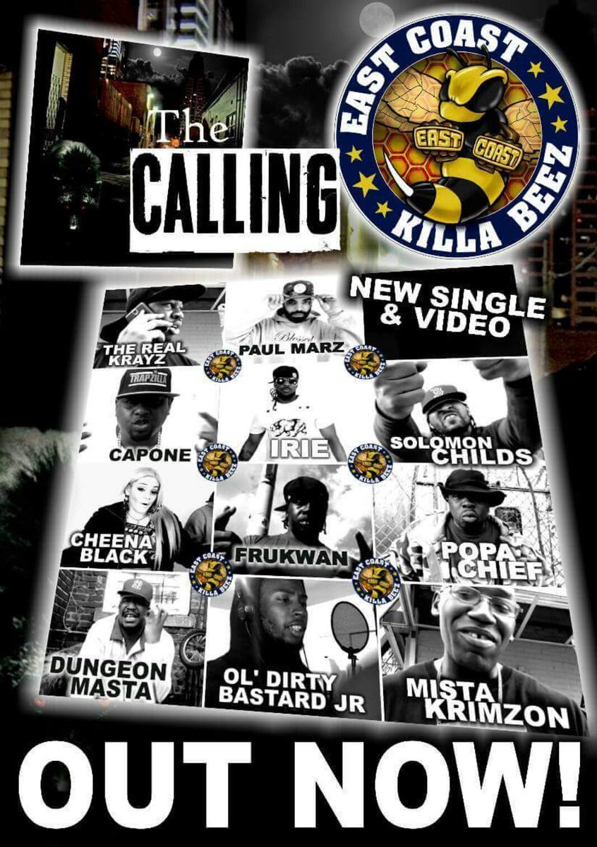 TheRealKrayZ's tweet image. I am with the @OFFICIALECKB amongst other hot artist and legends! #ECKB #OfficialEastCoastKillaBeez #WuTang