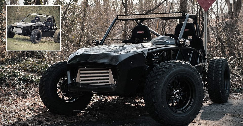 techeblog's tweet image. Forget #LEGO, the Exocet is a #DIY turbocharged exoskeleton off-road sports car. techeblog.com/index.php/tech… #gadgets