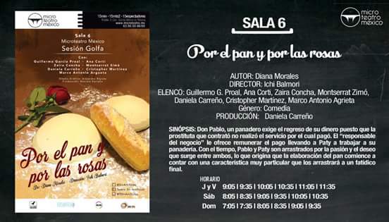 MicroTeatroMex's tweet photo. Buenos días, miércoles, ombligo de semana, mañana regresamos en punto de las 7pm, aquí nuestro menú #MicroTeatroMex https://t.co/OvL5WVMx64