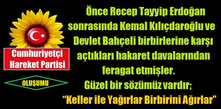 Cumhuriyetci Hareket (@cuhape) on Twitter photo 