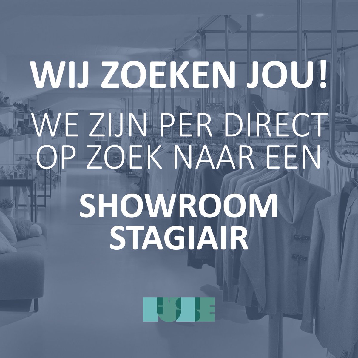Do you eat, breathe and sleep fashion? Verover de plek van showroom stagiair! bit.ly/2aZRSuI #WeAreFuse