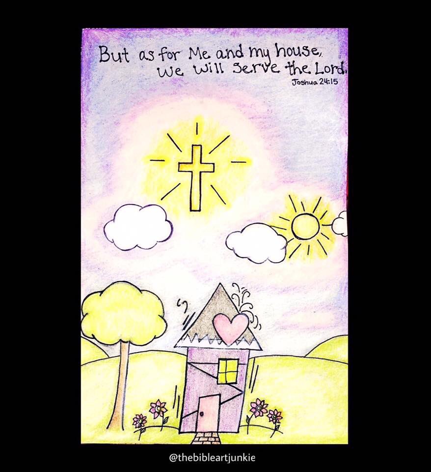 BibleArtJunkie's tweet image. My 1st #ScriptureArtJournal #Joshua24v15 #TheBibleArtJunkie #BibleArtJunkie #ScriptureArt #BibleArt #BibleJournaling