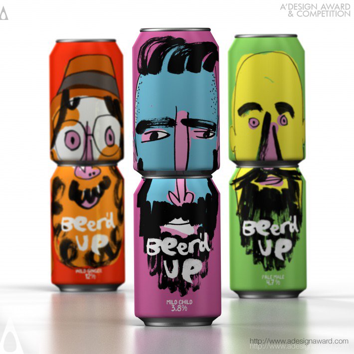 All4Brand_it's tweet photo. #Packaging del giorno:
Beer'd Up #Beer, la #birra con pack componibili.
#Design di @Springettslive
#brand #graphic https://t.co/J1zVdnpyNO