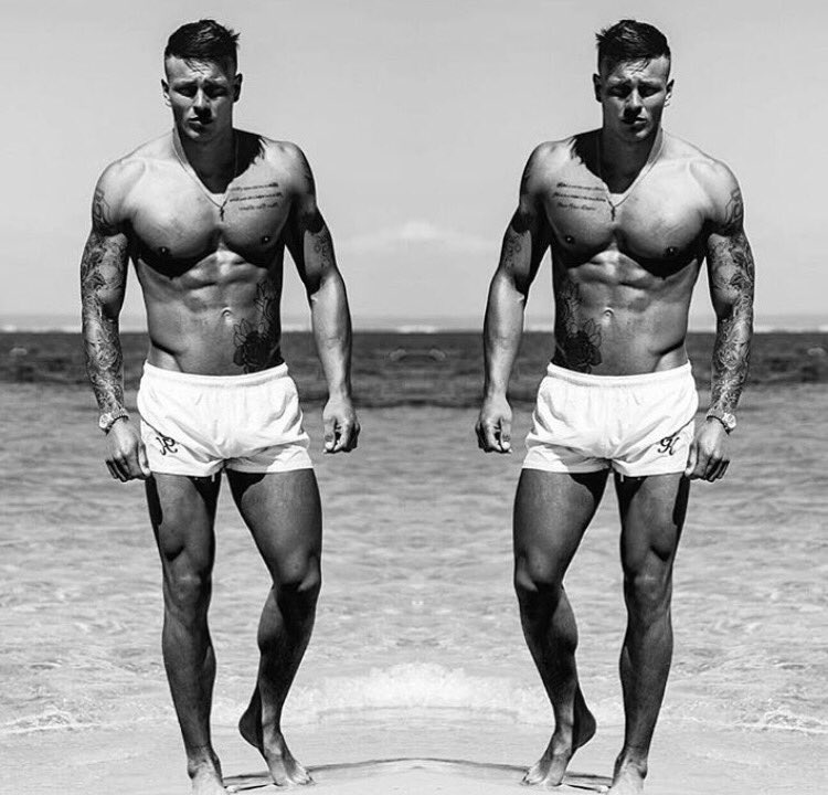 thelostboysclee's tweet photo. @ab_bowen07 modelling our Gym King swim shorts ⚫️⚪️ #lostboys #menswear https://t.co/cm1ad0ZIAe