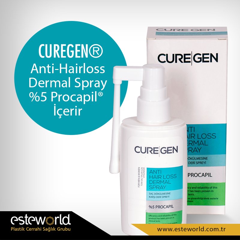 #Curgen ile Tanışmaya Var Mısınız? Saç dökülmelerine karşı Curegen ürünleri sadece Esteworld şubelerinde!
