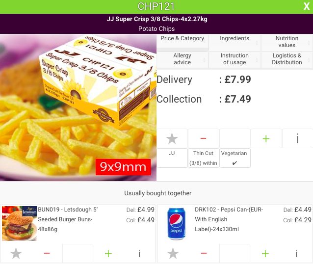 jjfoodservice's tweet photo. Our delicious #glutenfree Super Crisp Chips are going for a #FFFA16 Award - fingers crossed! https://t.co/uRj2fplIwo https://t.co/QTONDfWG6j