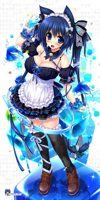 表紙のイラストを等身大タペストリー(A&amp;J製)にして夏コミで頒布します、サイズは160×80cmです!素材はAJWスエード(ダブルスエード)で印刷物では随一の綺麗さだと思います!黒ノ御神籤で頒布しているクロスポスターと同じ生地です～ 