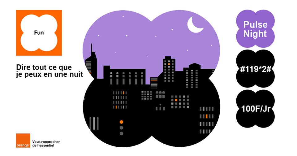 Orange_Cameroun's tweet photo. Hello peeps !
Profitez de votre horoscope et d'appels illimitรฉs ร petit prix. La nuit vous appartient ;)
#pulsenight https://t.co/h1zYkZP5k0