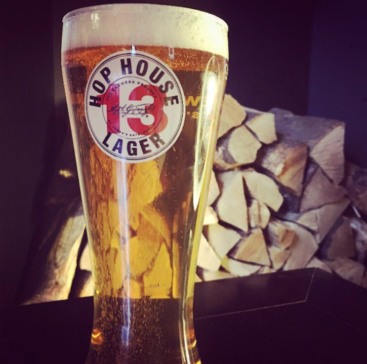 A refreshing craft lager, made in Dublin, for our amazing new bar #watermill #moderncraftlager #hophouse13