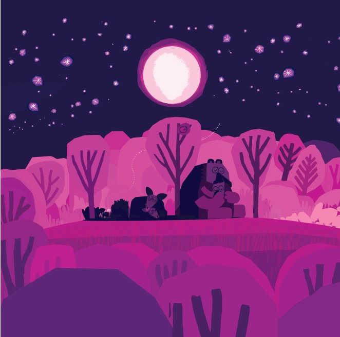 walkerpicbooks's tweet photo. Nobody draws a sparkling night sky quite like Chris Haughton... GOODNIGHT, EVERYONE is out tomorrow! 🌟🌙 #cantwait https://t.co/BnboGrzxYg