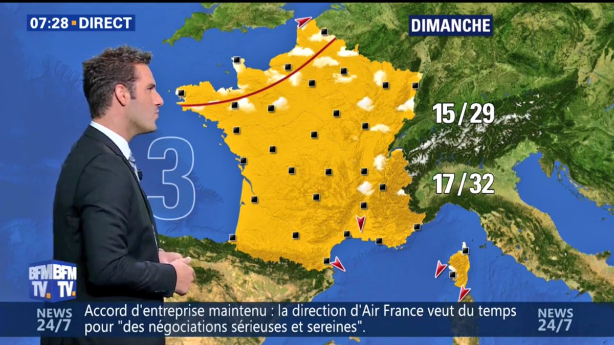 L'été s'installe partout dès vendredi .. Soleil et chaleur pour tout le monde :) <a href="/BFMTV/">BFM</a> @BFMTVmatinaleWE #weekend