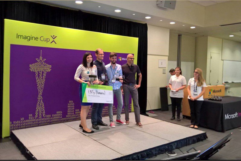 romania_journal's tweet photo. ##Romanian #IT team wins #Microsoft competition with #internalear device #invention https://t.co/OdbMBcjSRP https://t.co/9N9X1kWuzF