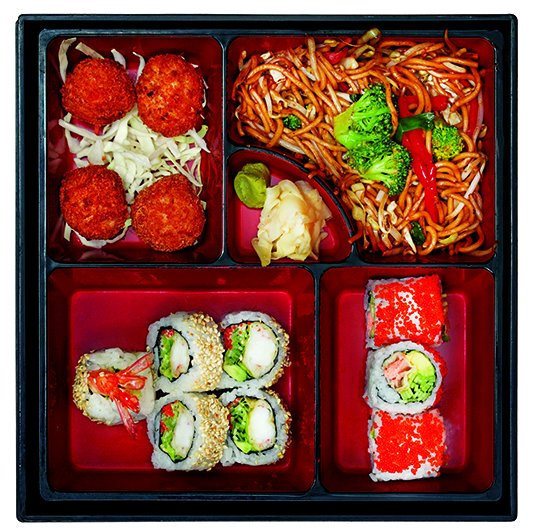 Bu öğlen ne yiyeceğinize karar veremediniz mi “BENTO MENÜ 4”