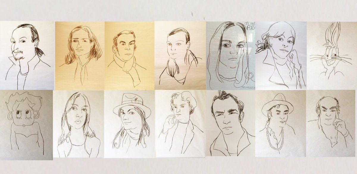 Commandez votre portrait, supportez SFE: facebook.com/100salopards/