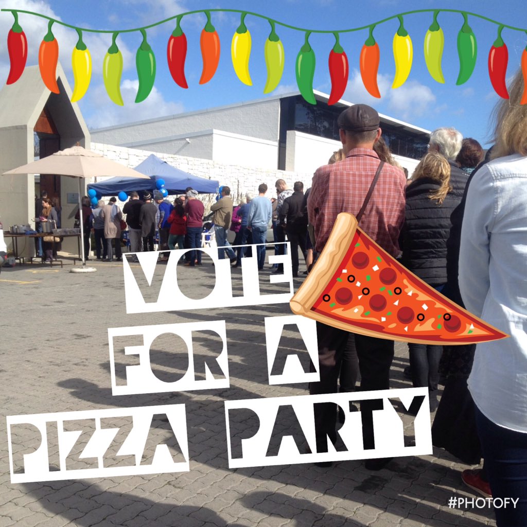 ferdinandoslove's tweet photo. Vote for a pizza party! Open tonight! #Elections2016 https://t.co/vRenMJgiox