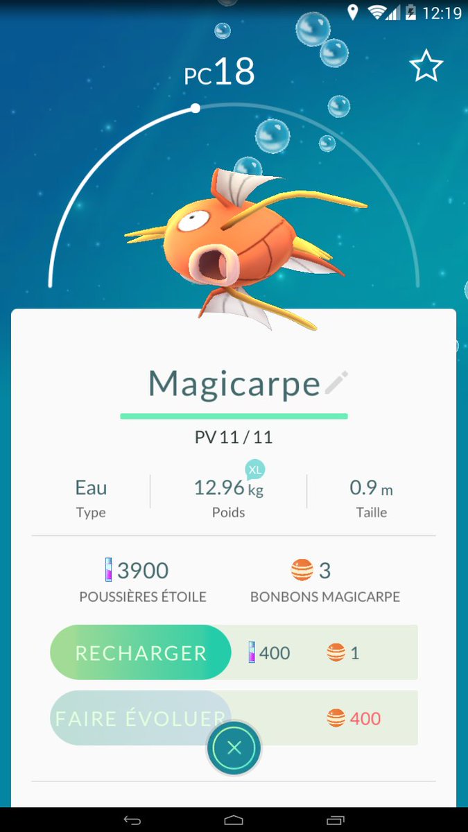 _Istholx_'s tweet photo. On profite de la pause du midi pour aller chasser du Magicarpe ! #PokemonGO #Leviator https://t.co/abyTMpIHxP