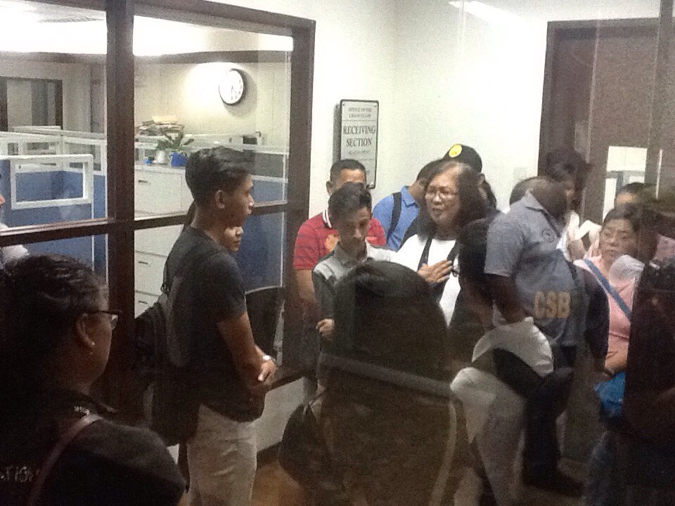 Dr. Carandang assures USC to register the calls of the student body to the administration. #JunkSAIS