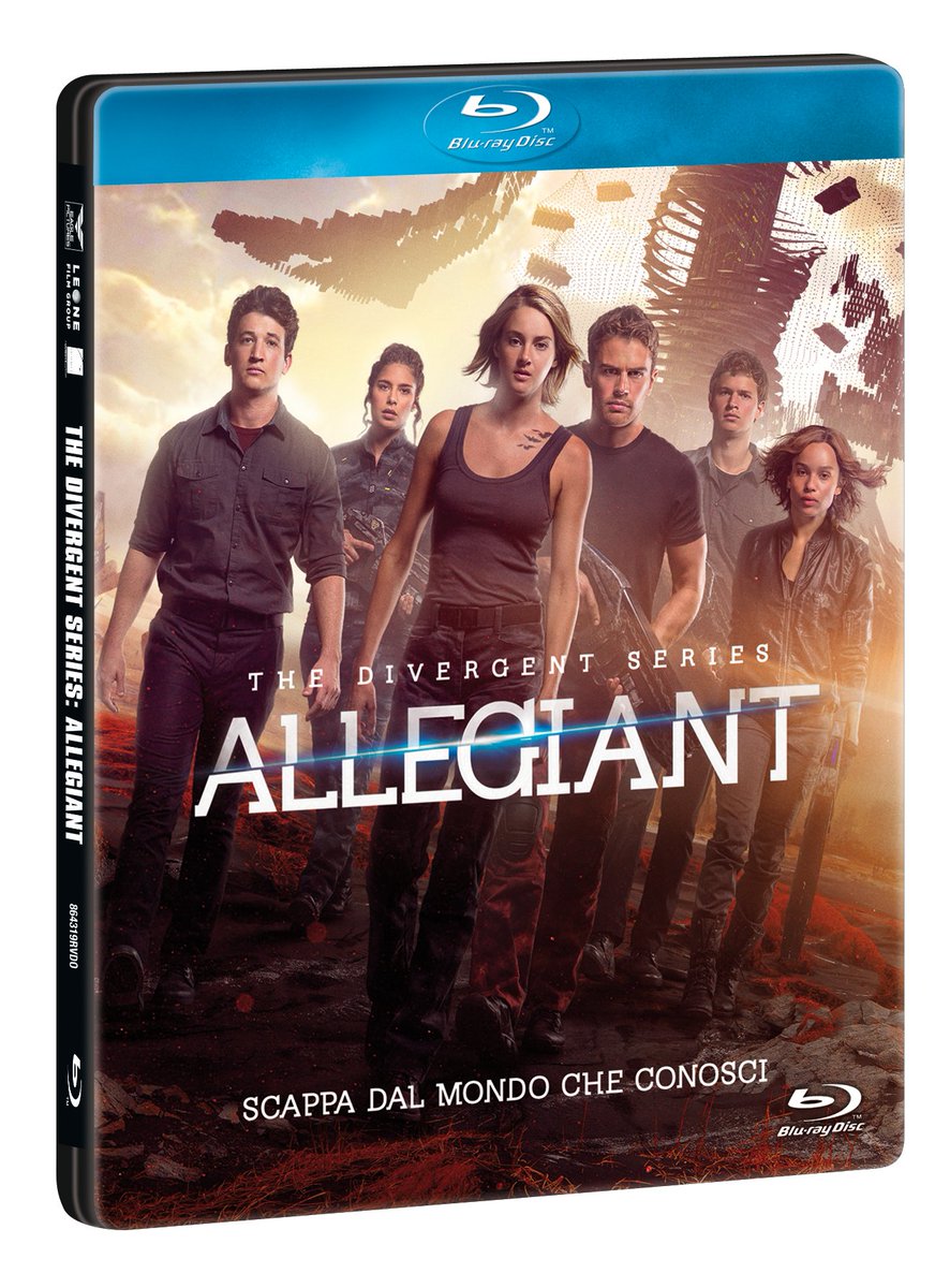 AllegiantIT's tweet photo. Da oggi #Allegiant è finalmente disponibile in DVD e Blu-ray.
Ve lo siete già portato a casa? https://t.co/S47NXWKNoq