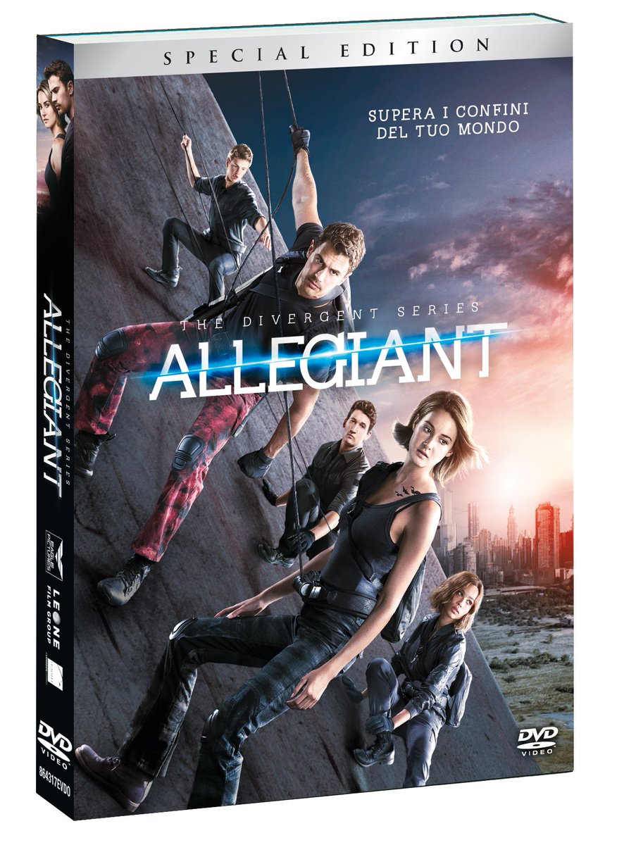 AllegiantIT's tweet photo. Da oggi #Allegiant è finalmente disponibile in DVD e Blu-ray.
Ve lo siete già portato a casa? https://t.co/S47NXWKNoq