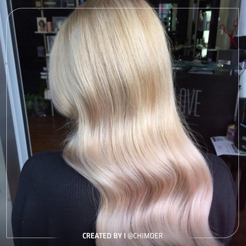 WellaPro's tweet photo. Can't get enough of this gorgeous pinky blonde look achieved with #MagmaColor &amp; #IlluminaColor. RT if you agree. xx https://t.co/YtYqmwAwCU