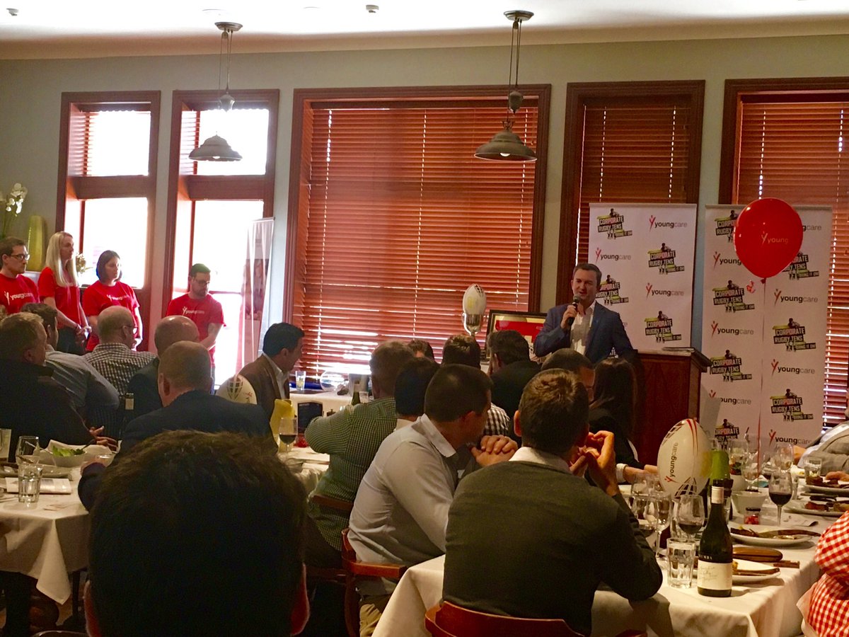 gerry_leyden's tweet photo. Great afternoon at the announcement of the @youngcare Corporate 10's draw. #jllcrusaders @JLLAustralia https://t.co/4vtcICxMxx