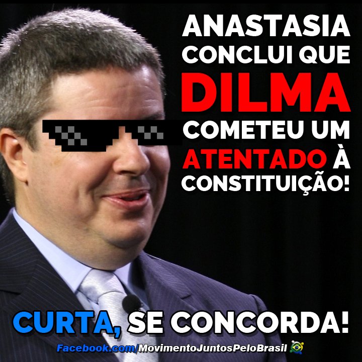 CastroElainy's tweet photo. Agora, aguardemos o Julgamento final do Senado Federal! O povo aguarda em definitivo a Saída de Dilma! #DilmaOUT https://t.co/Y0c0Mp18io