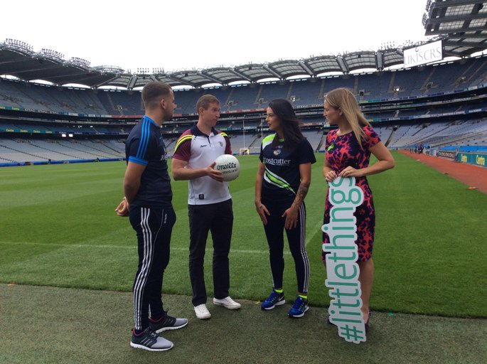 HSELive's tweet image. #littlethings ambassadors &amp;amp; @HMcEntee at launch of partnership with @officialgaa on Health &amp;amp; Wellbeing Theme Day