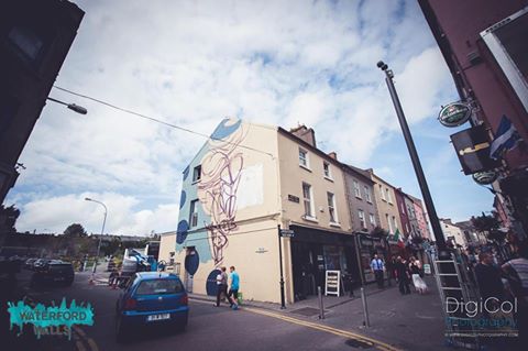 Guess who's coming to paint on Tramore Main Street 5-7 August...(Photo by <a href="/DigiColMedia/">Colin Shanahan</a>) #WaterfordWalls #Waterford