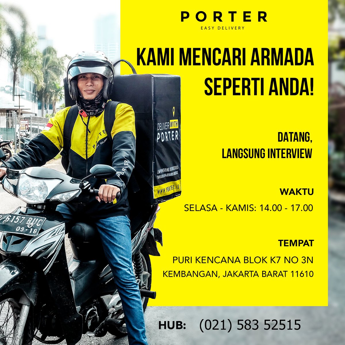 Porter tweet media