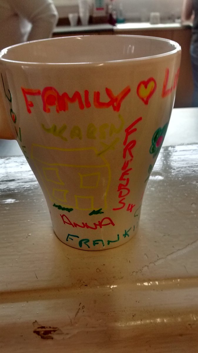gcacommunities's tweet photo. Some wonderful mugs designed today by the Revive women's group in Castlemilk https://t.co/ilq1VDxx8c