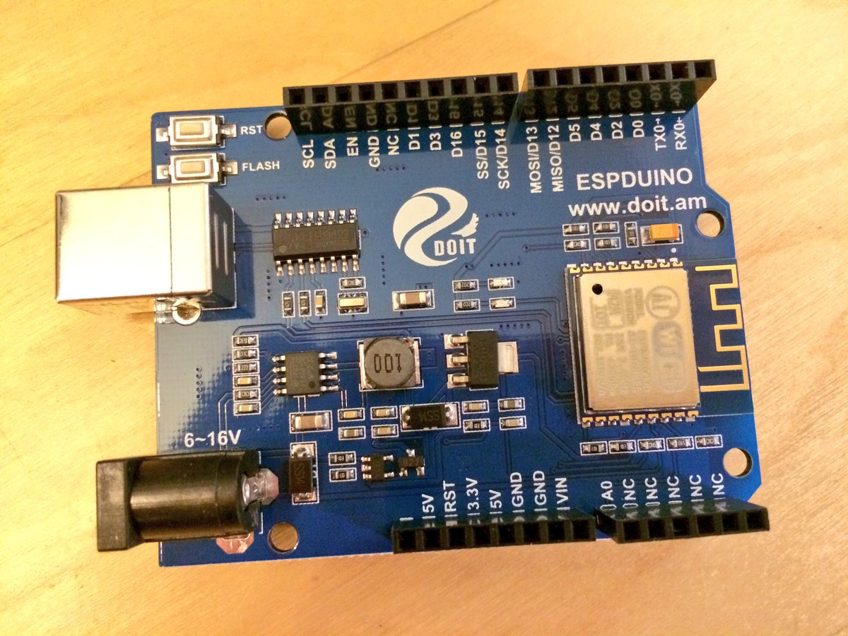 Upgraded ESPDuino Board ESP-13 UNO R3 With Wifi From ESP8266 Arduino UNO R3 UK