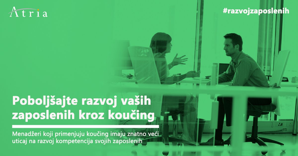 Ako se radi na pravi način, koučing je efikasniji od treninga za #razvojzaposlenih

goo.gl/TMjt4l