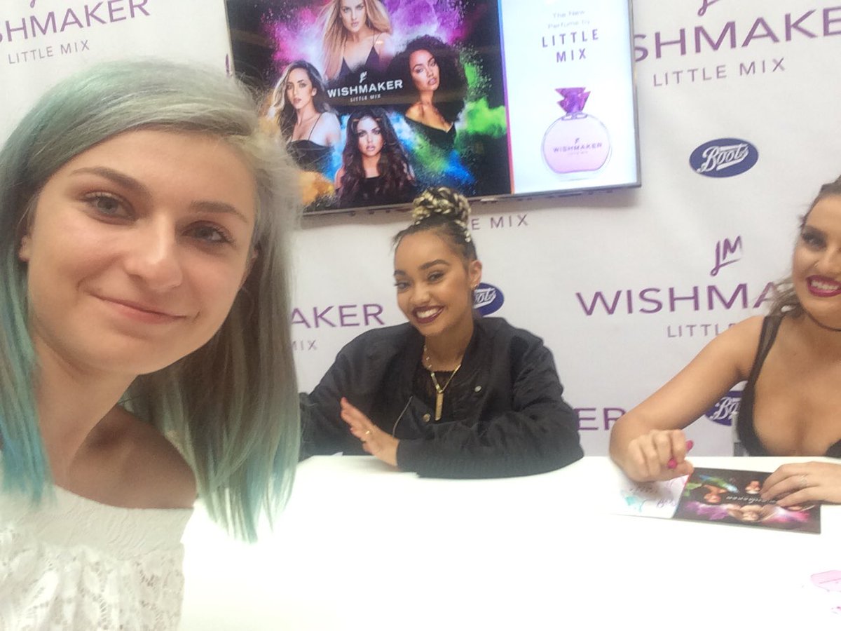 We're going through your pics &amp; vids from the #LMWISHMAKER signing! 😍😭❤️ Keep sharing with the hashtag! the girls x