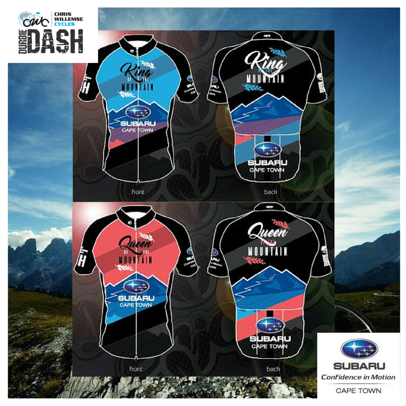 durbiedash's tweet photo. Will you be taking home the R5000 cash and wear the KOM &amp; QOM shirt proudly?@SubaruCape @CWCOnline https://t.co/tbQWrDmbxT