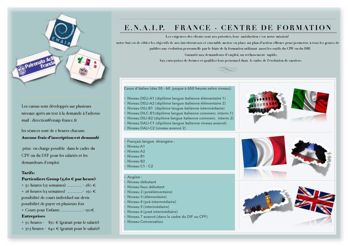 ENAIP FRANCE C.F. (@enaip_france) on Twitter photo 