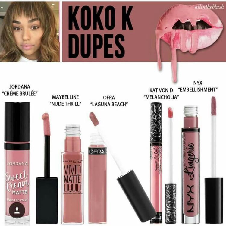 WhatAGirlWears's tweet photo. DUPES: Kylie Lip Kit
แนะนำลิปสติกที่โทนสีใกล้เคียงในราคาที่ถูกกว่าสำหรับนักเรียน และ คนที่ Preไม่ทัน😅 #HowtoPerfect https://t.co/xAKlEqHnoH