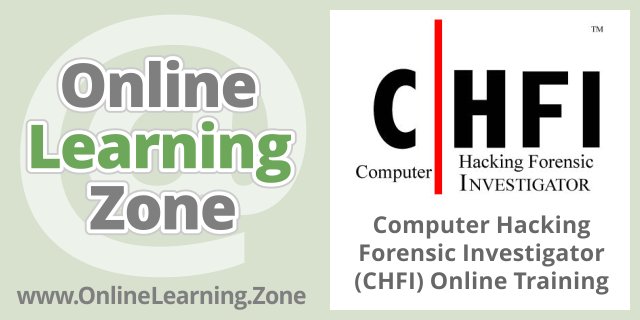 Computer Hacking Forensic Investigator (CHFI) Online Training onlinelearning.zone/CHFI-Computer-… #training #cert
