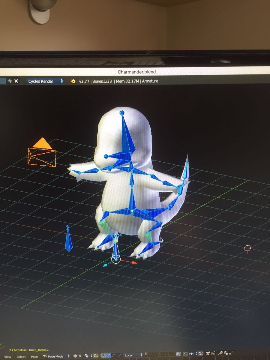 AAnimationShow's tweet image. Guess what #Pokémon we've rigged here..i'm sure your getting WARMER already #Animation #PokémonGo #Youtube#subscribe