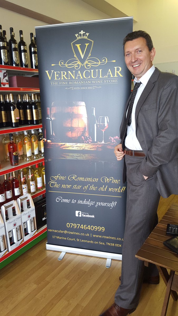 GGPKerryByott's tweet photo. Welcome Teo @FSBEastSussex Our newest #FSB1066 Member @TeoVernacular @HastingsVoice @FSB_Voice Fabulous fine wines 🍷 https://t.co/1g02hUE8dy
