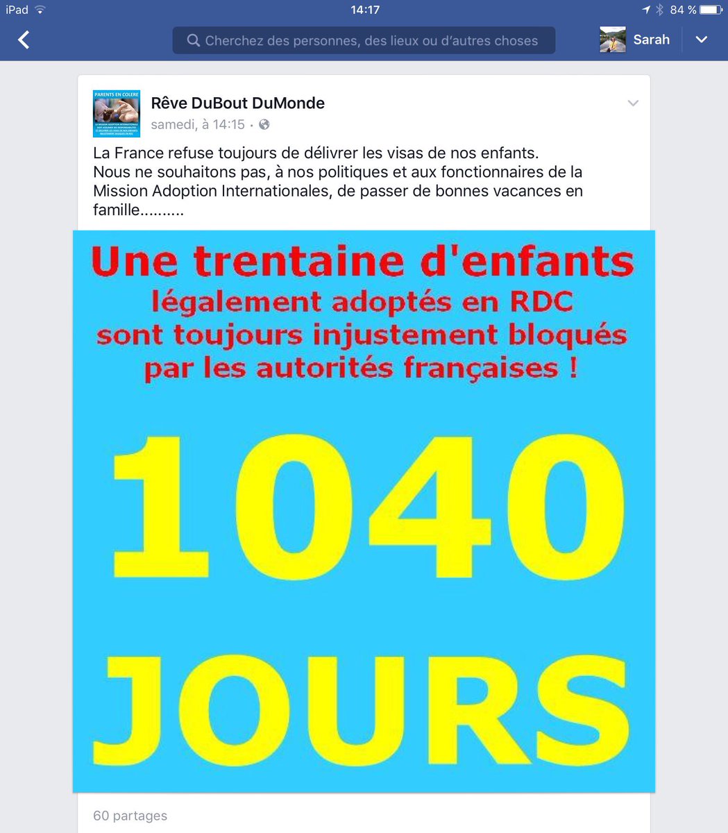 SarahGiraudeau's tweet photo. @jeanmarcayrault @francediplo
Encore un été loin de nos enfants légalement adoptés...On ne vous dit pas merci. https://t.co/kozUtthU9s