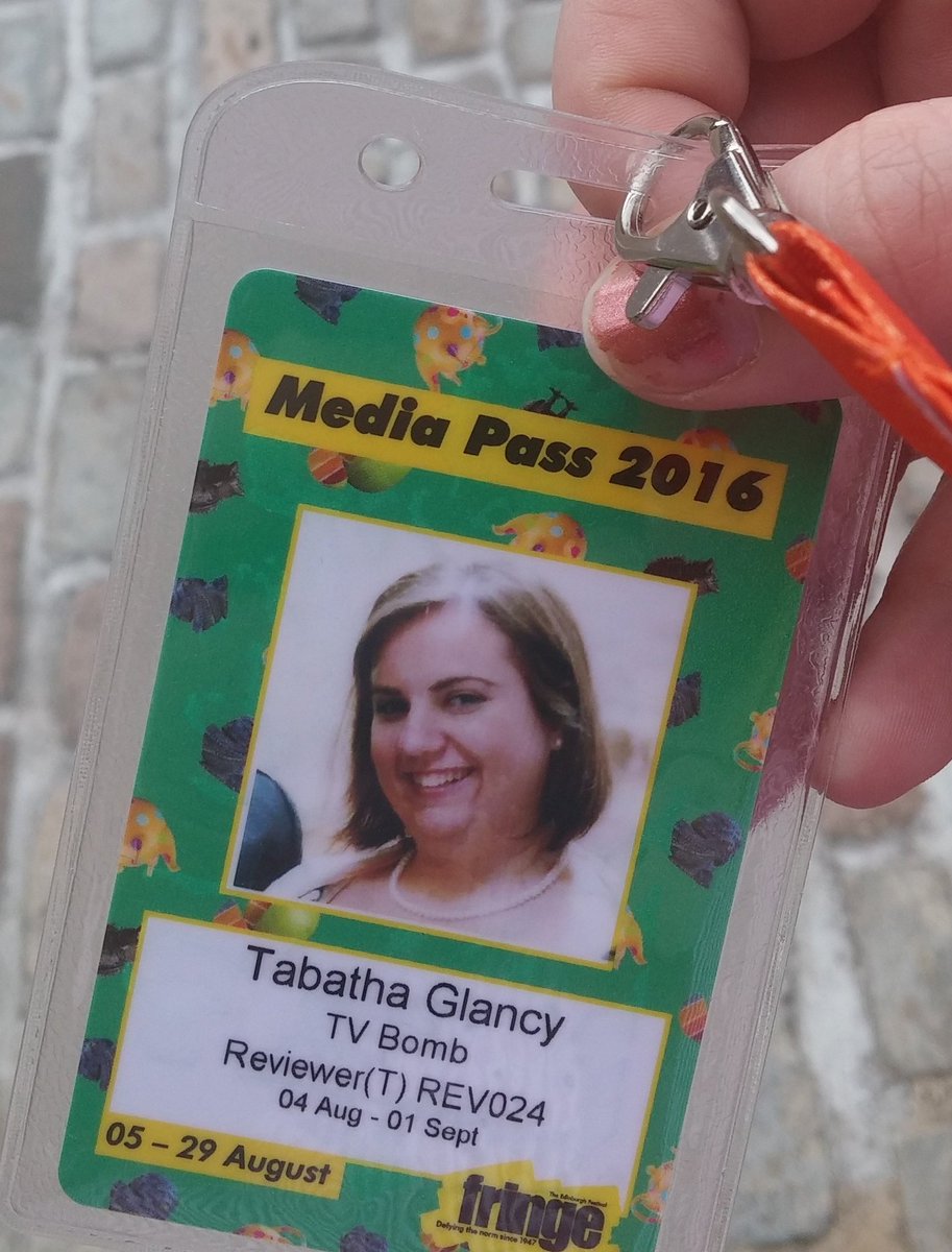 BaconShortbread's tweet photo. #shitjustgotreal #edifringe #edfringe2016 #reviewerlife #sleepinseptember #tvbomb https://t.co/mxETXDl7sd