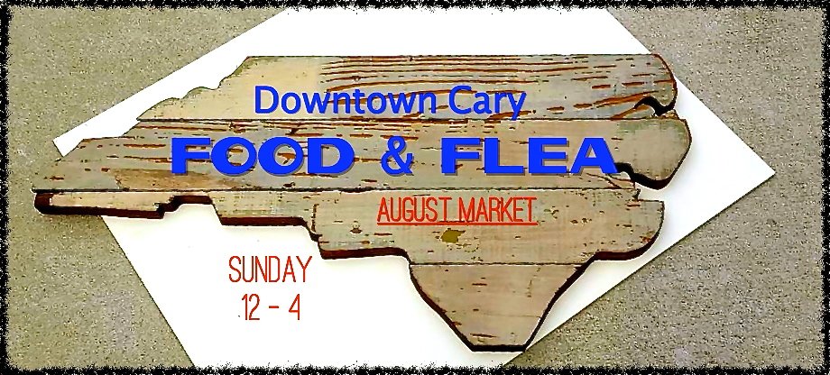 You're invited! Sunday, Aug. 14th. #FoodandFlea #DowntownCary #foodtucks #craftbeer