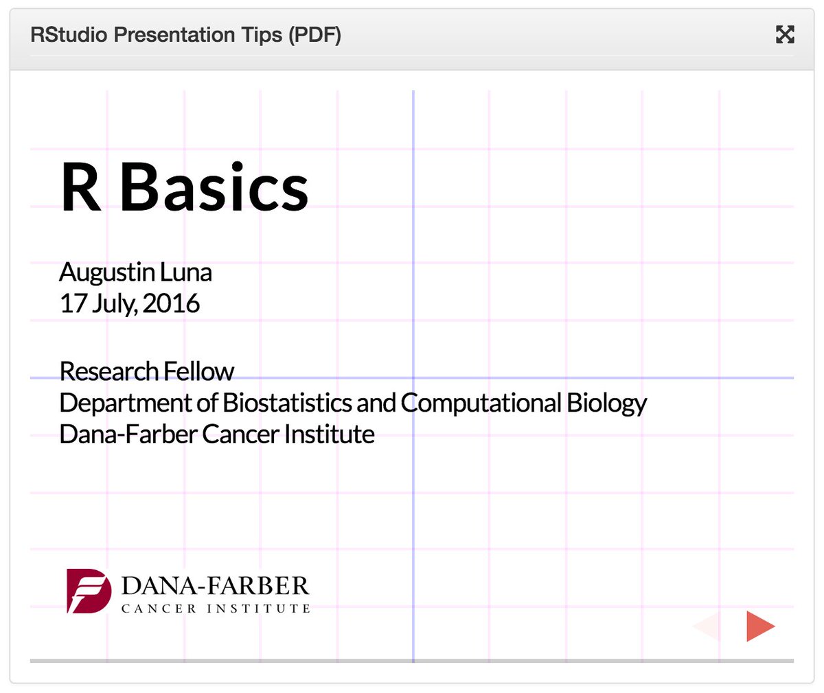 canninl's tweet image. Tips for #Markdown Presentations with #RStudio and #RevealJS &amp;amp; Embedding in Webpages #rstats goo.gl/BXu2so