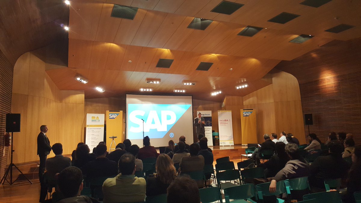 cmuruzabal's tweet photo. Great event yesterday: talent, ideas, and innovation! Argentinean entrepreneurs ready for SAP HANA #SAPStartupFocus https://t.co/x2ZFkWpGsv