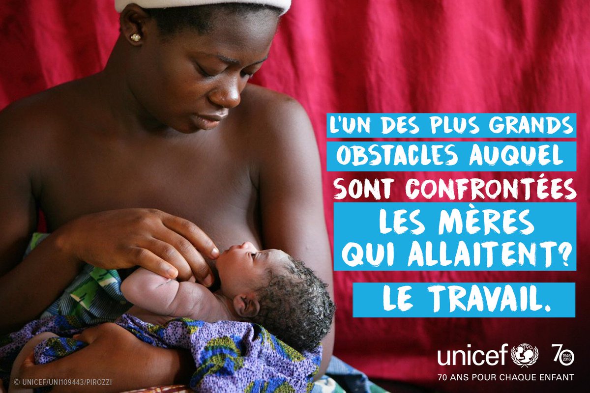 Les femmes qui travaillent ont besoin d’un environnement digne d’elles et qui les encourage #breastfeeding
