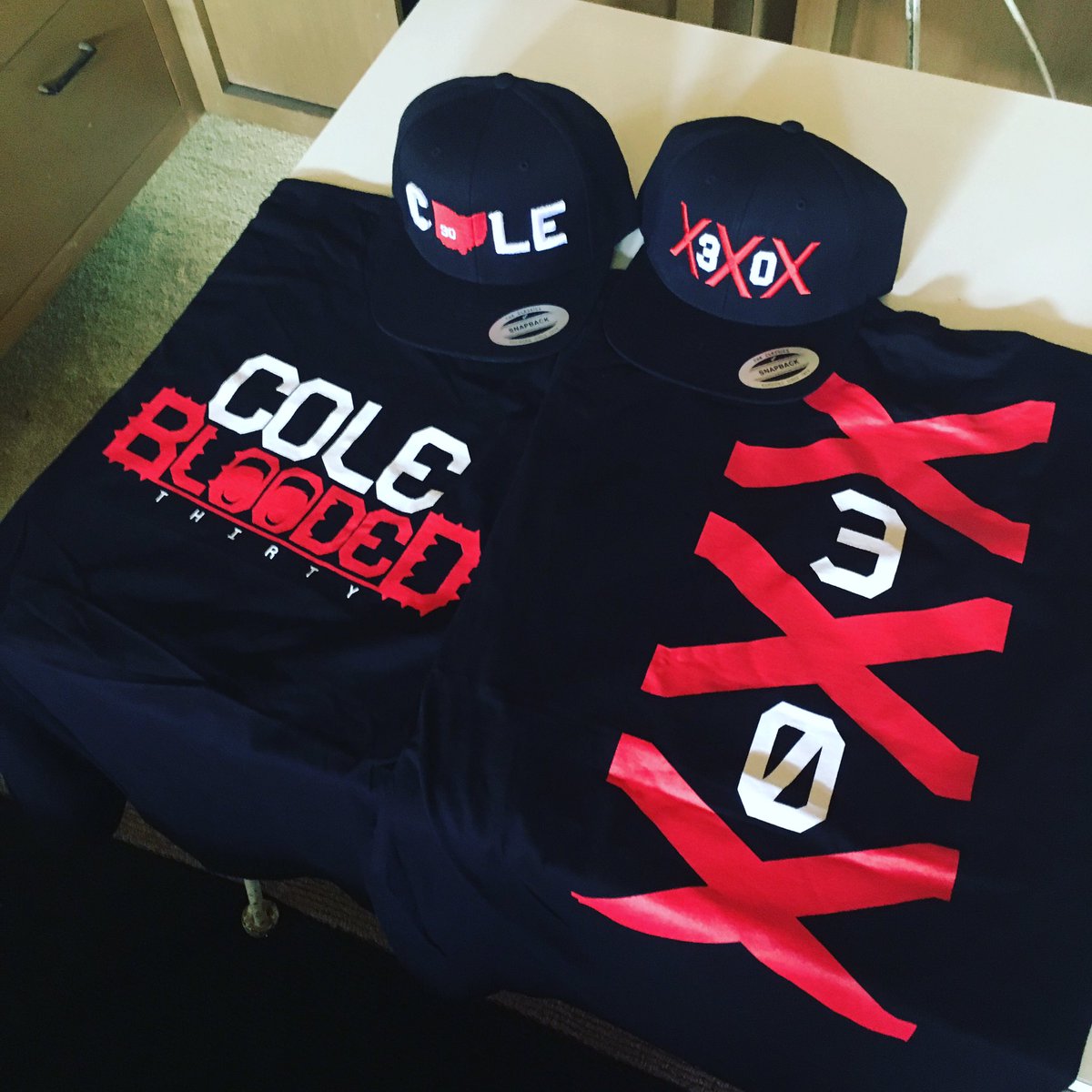 pg30_Cole's tweet photo. Dayton come out and get your free #ColeBlooded30 T-shirts &amp; Hats Thursday Aug 4th @KrocDayton! https://t.co/P3XPayzvcZ