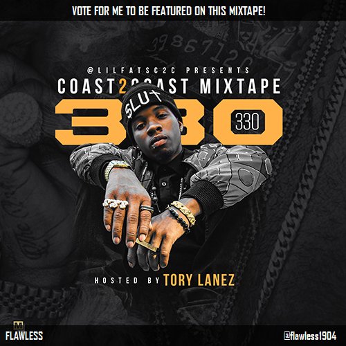 flawless1904's tweet photo. Vote my song Cant sleep on you ft.tory lanez on @coast2coastmag Mixtape 330 w/@torylanez! https://t.co/7zSFsOgTwR https://t.co/ElBarFSviL