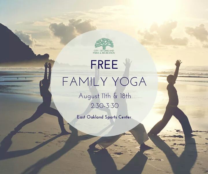 BrownConnect's tweet photo. Free Family Yoga at East Oakland Sports Center https://t.co/sYLggtwwNj https://t.co/q1laaVxvUU