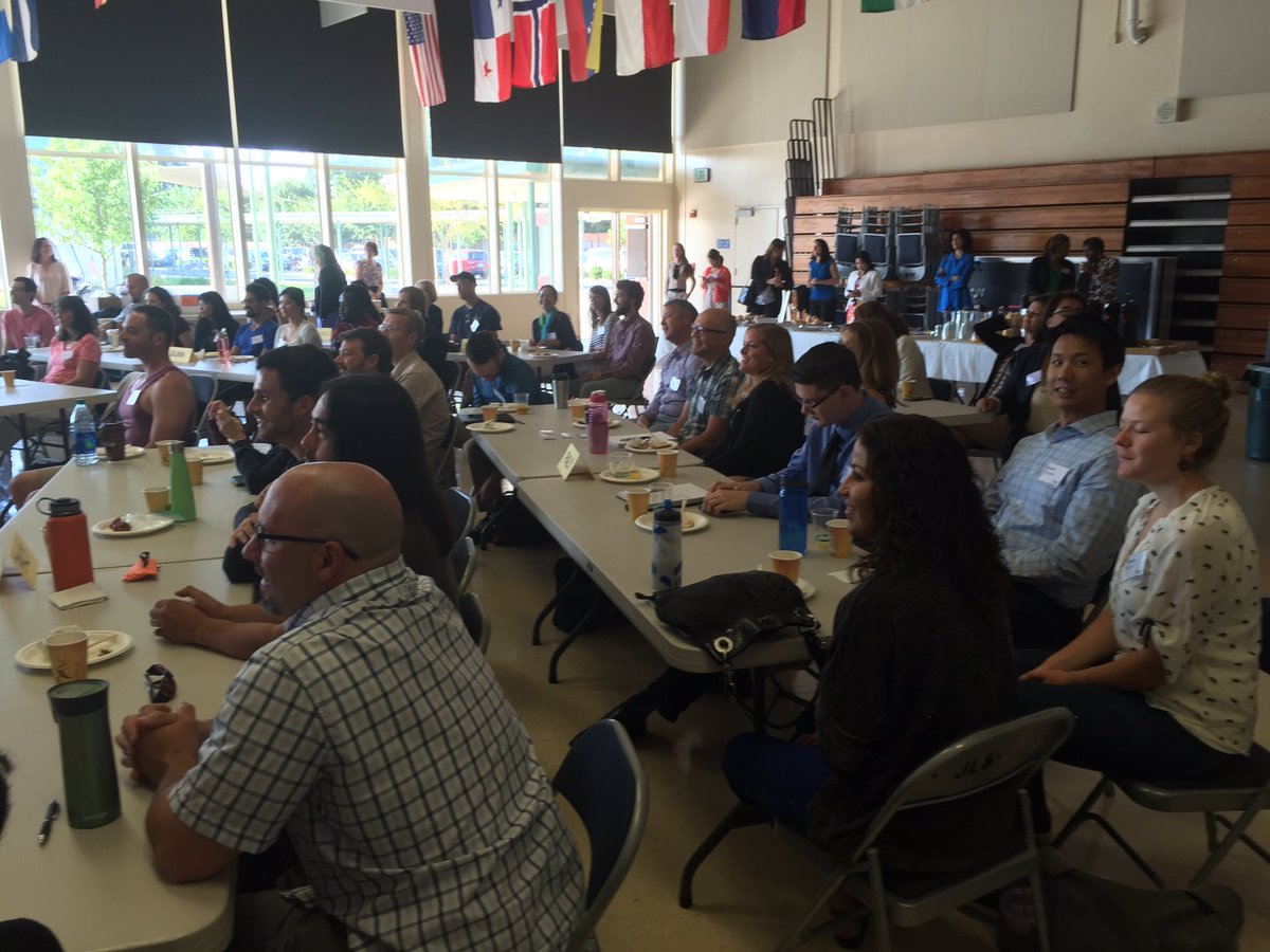 KimberlyDiorio's tweet photo. Welcome to 21 new #Paly teachers starting today. Dang, we hired well! Inspired &amp; grateful. #itsgreattobeaViking https://t.co/5gHt9pZcki